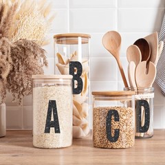 15 Sheets Letter Stickers 780 Pcs Glitter Capital Letters Large Self-Adhesive