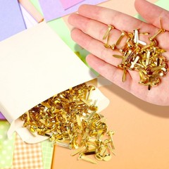 Paper Brass Fasteners 3/4-Inch Metal Brads for Crafts Scrapbooking Cardmaking
