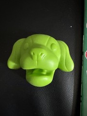 Raising Cane’s A Christmas Story Sticker Scene Pack + Green Doggie Finger Puppet