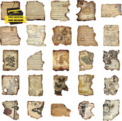 Vintage Journaling Stickers,Scrapbook Supplies for Planners,100Pcs Junk Journal