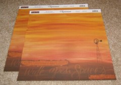 Reminisce 12×12 Single Sided Paper Lot of Eight ~ Farm Life…Tractor, Cornfield