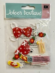 Lot of 4 – Jolee’s Boutique 3D Stickers TRAVEL Tropical Vacation Hawaii Beach…