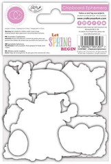 Craft Consortium Chipboard Ephemera 28/Pkg-Let Spring Begin