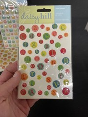 Daisy Hill Alphabet Dome Stickers Lot Of 13 Packages NEW