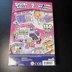 Sticki Rolls Sticki Book Wearable & Shareable Sticker Teal Bracelet + Book NEW