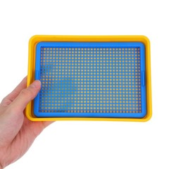 1 Set Plastic Paper Making Mold Kit Kids Scrapbooking Supplies Assorted Colors