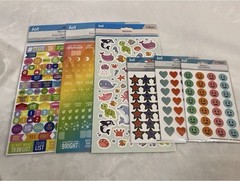 58 Crafters Square & Dot Brand Stickers Stencils Ceramic Stickers & More NEW
