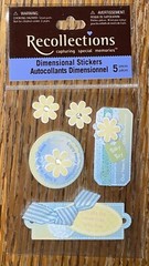 RECOLLECTIONS Baby Boy Cutest Bang Face Miracle Gift Love 3D Scrapbook Stickers￼