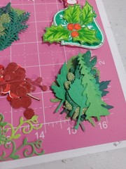 Foliage Leaf Holiday Die Cut and Paper Punch Embellishments Mixed Lot 200+ Pcs
