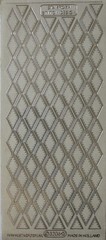SILVER TRIANGLE Outline Stickers(4”x9”)Starform•Shapes •Memories•Card Making•
