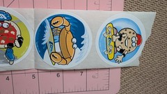 Vintage Stickers Albertsons Grocery Store Banana Cookie Skateboard Pizza Lot 5