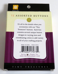 2 NEW Packs of Assorted HALLOWEEN BUTTONS Dress It Up & Daisy D’s CARDS & CRAFTS