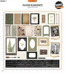 Studio Light Grunge Paper Elements – Nr10 Frames & Texts, SLGRPE10