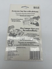 Vtg. 1998 Forget Me Not American Greetings Sticker Zone “Busytown” Lot Of 2
