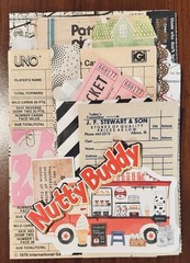 MINI 20+ Piece Junk Journal Kit – Ephemera Vintage Modern Lot Paper Unique FUN