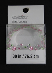 Bling on a Roll Sticker Embellishments Rhinestone Sparkle Lot of 3 Recollections