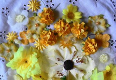 Flower Mixed Pack LEMON – YELLOW 1-10 cm – 45 flowers Mixed brands WMF
