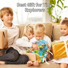 12 Set Reusable Sticker Books for Toddlers 2-4, 3D Puffy Stickers, Party Favors