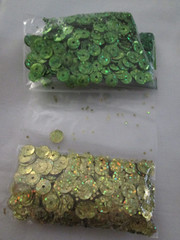 VTG 1 Oz Pkg. of Assted Color Sequins for St. Patrick’s Day for Sewing or Crafts