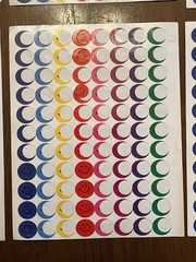 Vintage Smiley Face Stickers American Greetings, AGC, Partially Used