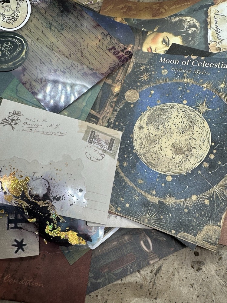 Junk Journal Ephemera | Witchy | Cottagecore | Goth
