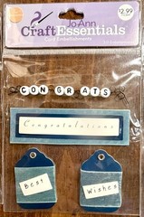 4 pkgs Joann Darice Stickers Scrapbooking Journal Card Making Craft