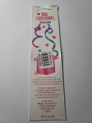 Mrs Grossman’s 1998 New in Package Sparkle Snowflakes Stickers Prismatic VTG