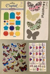 Lot of Girl Stickers! Hearts, Flowers… Paper Studio, Studio 112, Etc