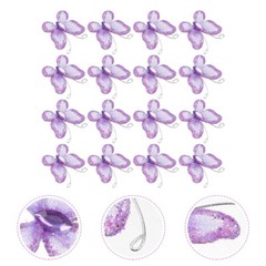50pcs wedding butterfly decor butterfly decorations butterfly clothing patches