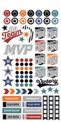 Paper House LIFE ORGANIZED Planner Stickers – SPORTS – 260 pcs