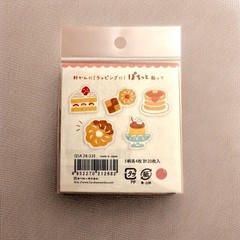 Furukawashiko Kawaii Sticker Flakes Cookies Cakes Desserts Journal Scrapbook