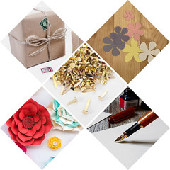 500 Pieces Mini Brads Fasteners Brass Paper Fasteners Metal round Pastel Brads f