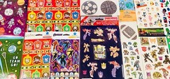 555+ Stickers! Stars Butterflies Flowers Smiley Face Unicorn Hearts Princess DIY