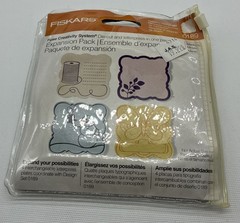 Fiskars Fuse Creativity System 0189 Medium Expansion Pack Set Of 4 Butterfly