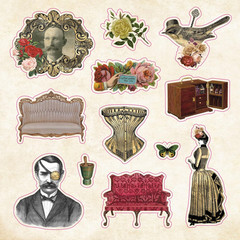 The Sticker Book of Curiosities (Over 750 Stickers) (Sticker Books)