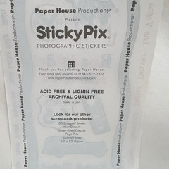 Paper House Sticky Pix Road Trip Stickers Scrapbooking Travel Journal Collage