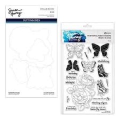 Spellbinders – Metal Craft Die – SIMON HURLEY – BUTTERFLY KISSES – S5-555