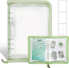 Sticker Storage Organizer Binder A5 Sticker Book Collecting Album Reusable Stick