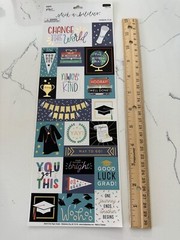 The Paper Studio Paper Craft Stick A Bilities Change The World Always Be Kind