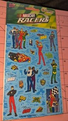 Vintage Sandylion Stickers NASCAR Racers Race Car New Pack 2 sheets