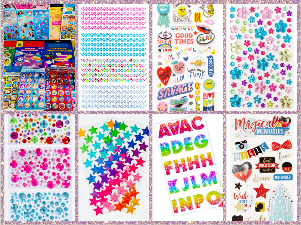 STICKERS GIRLY STUFF All Themes & JoJo HALLMARK Kid Squad Girls Boy 1899+ Teens!
