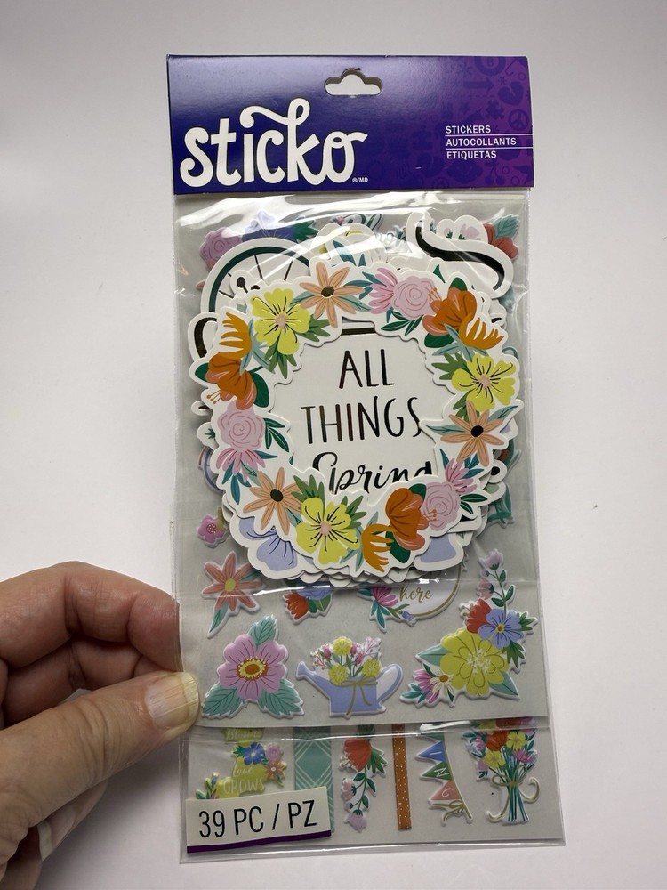 Sticko Birthday Party Stickers – 39 Assorted Pieces (nm52600045)
