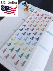 Cleaning, Washing, Dinner, Sweet Home Icon Handmake Erin Condren Planner Sticker