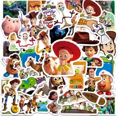 Toy Story Cartoon Character Sticker Set 50 Stickers