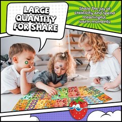 Delightful Scented Stickers for Kids – 68 Sheets, Perfect Gift for Little Ones