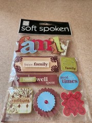 Me & My Big Ideas/Soft Spoken Renee Family Embellishments