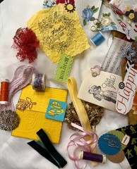 SURPRISE CRAFT MIX 30+ year hoard Treasures Junk journal Scrapbook Ephemera