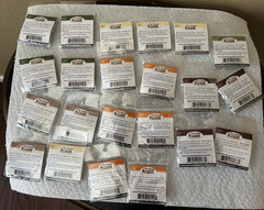 22 Lot Matte Finish Brads + 4 Lot 3mm Brads Sealed Packs
