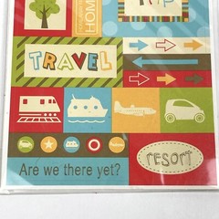 NEW Michaels Travel Vacation Road Trip Resort Scrapbooking 60 Stickers