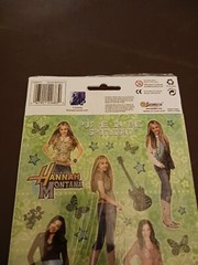 Lot Of 2 Packs Hannah Montana Sticker Sheets Brand New